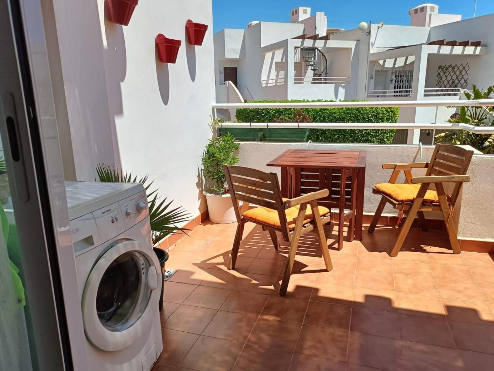Precioso Apartamento Con Piscina Y Garage Palomares  Luaran gambar