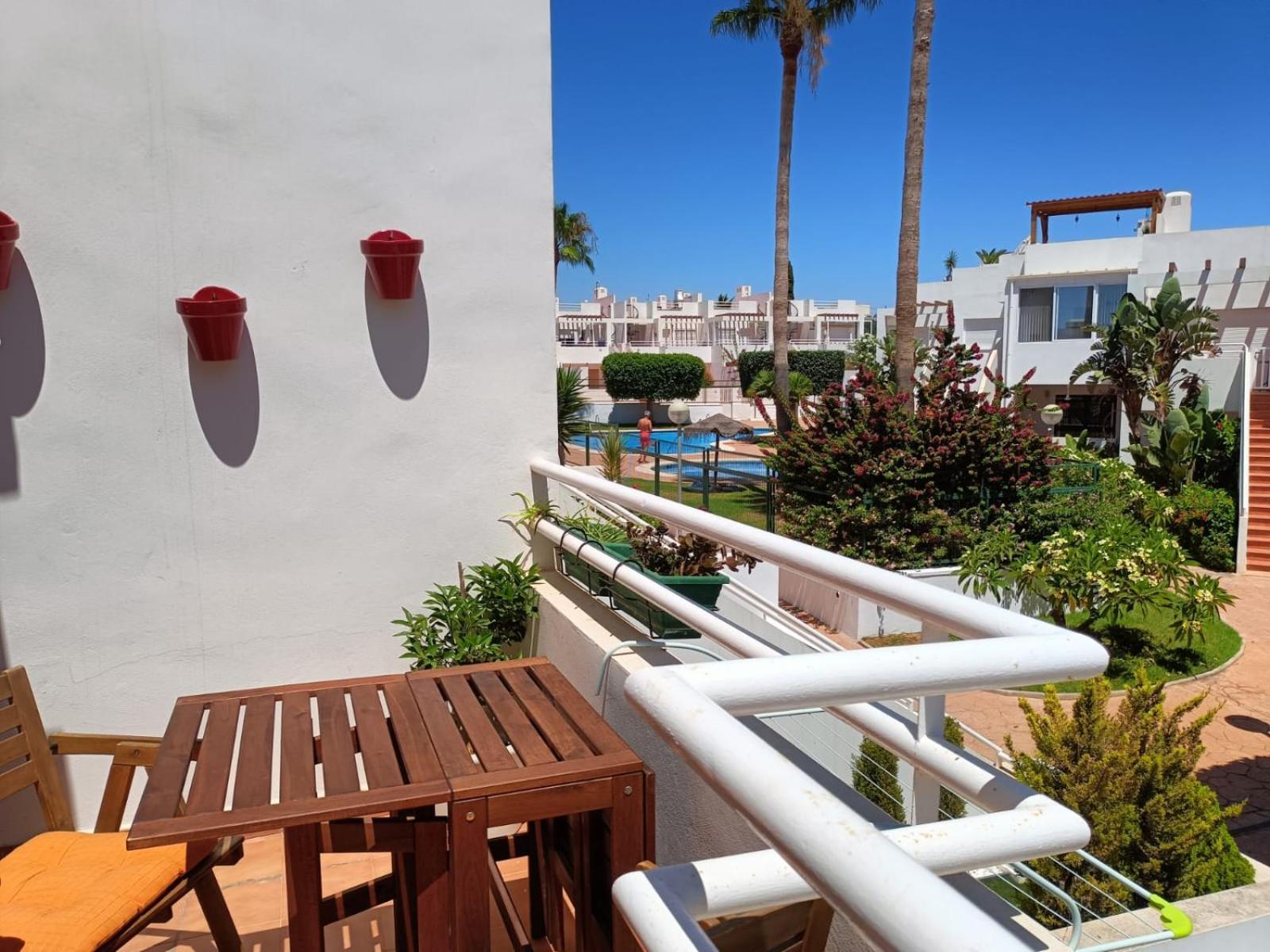 Precioso Apartamento Con Piscina Y Garage Palomares  Luaran gambar