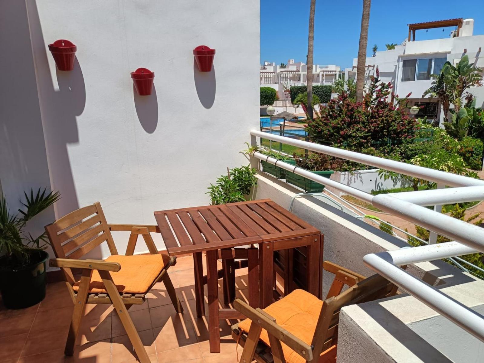 Precioso Apartamento Con Piscina Y Garage Palomares  Luaran gambar